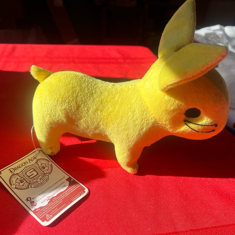 Sanshee Dragon Age Golden Nug Plushie